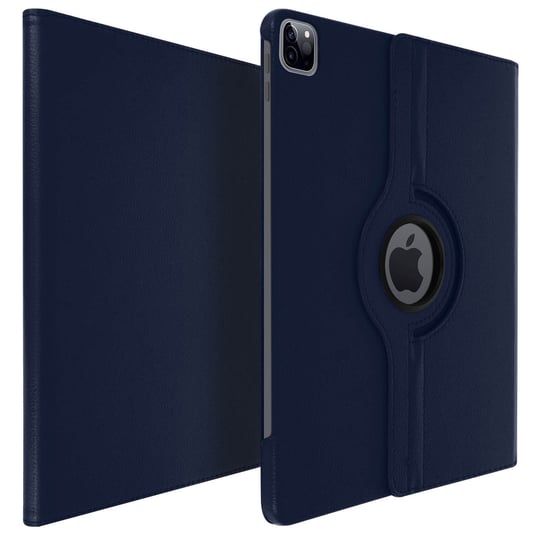 Etui Folio z podstawką 360° Amortyzujące iPada Pro 12.9 2020 / 12.9 2018 – Niebieskie Avizar