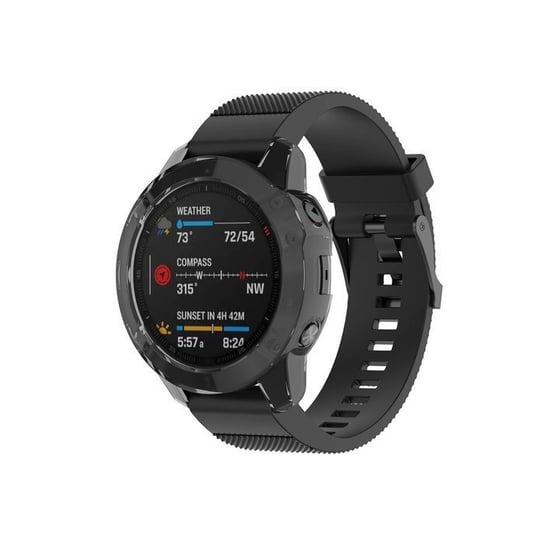 Etui Frame Garmin Fenix 6X Czarny Bestphone