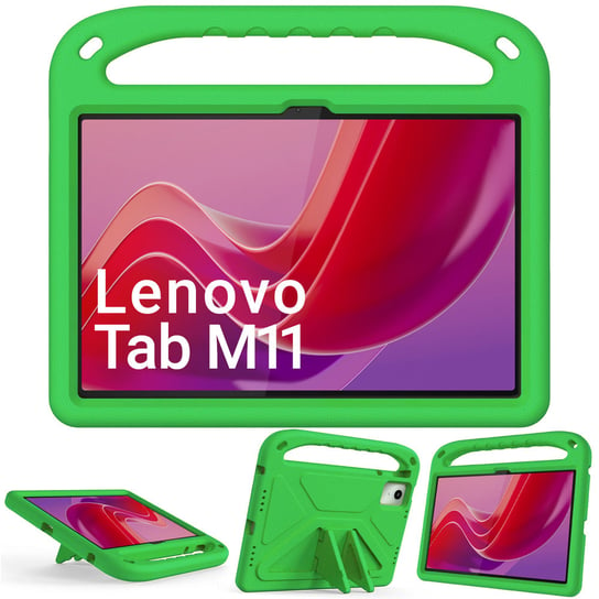 Etui FunColor do Lenovo Tab M11 TB330FU 10.95 (Zielone) Lenovo Tab M11 Zielony Inna marka