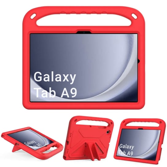 Etui FunColor do Samsung Galaxy Tab A9 8.7 X110/X115 (Czerwone) Inna marka