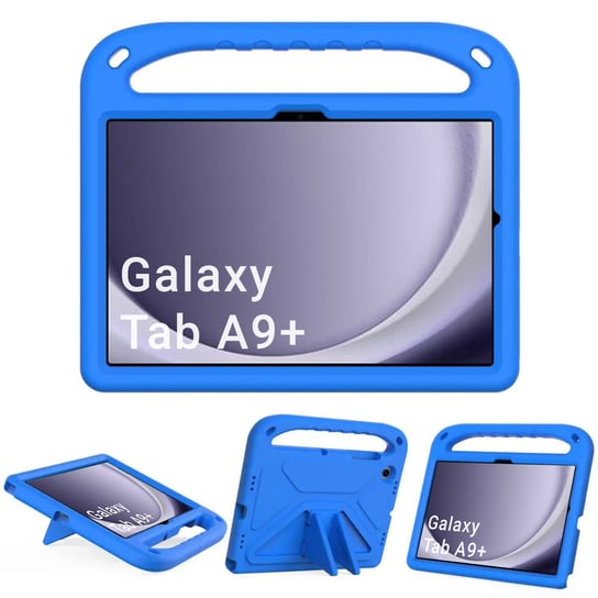 Etui FunColor do Samsung Galaxy Tab A9 Plus 11 (Niebieskie) Inna marka