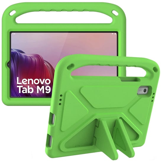 Etui FunColor Lenovo Tab M9 2023 TB310 (Zielone) Inna marka