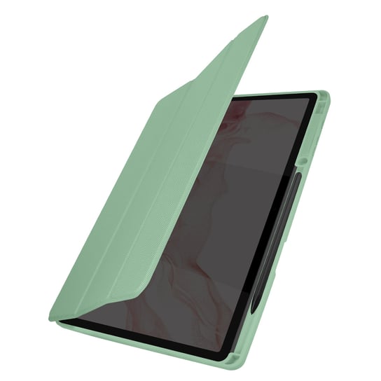 Etui Galaxy Tab S7 Plus/FE/S8 Plus Magnetyczna podstawka pod klawiaturę z klapką zielona Dux Ducis Dux Ducis