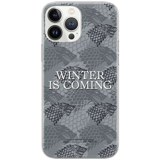 Etui Game od Thrones dedykowane do Samsung J6 2018, wzór: Gra o Tron 019 Etui całkowicie zadrukowane, oryginalne i oficjalnie licencjonowane / Gra o Tron ERT Group