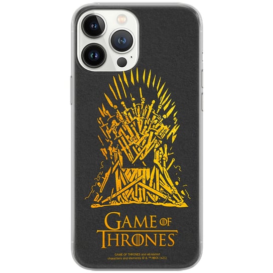 Etui Game of Thrones dedykowane do Iphone 14 PRO wzór: Gra o Tron 011 oryginalne i oficjalnie licencjonowane ERT Group