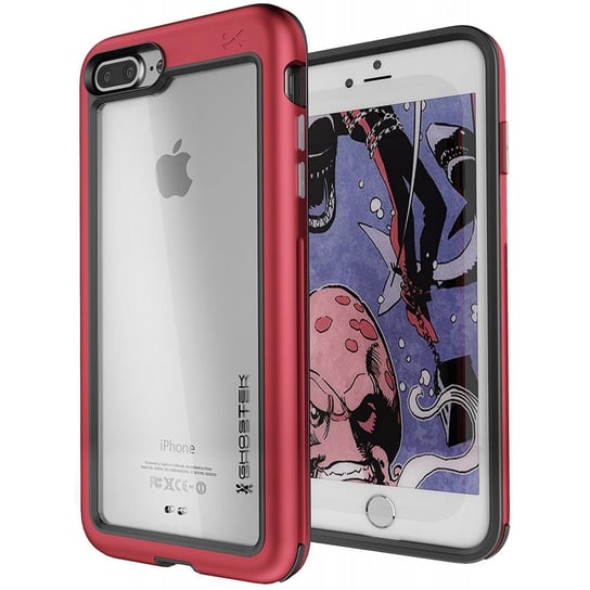 Etui Ghostek Atomic Slim iPhone 8/7 Plus Red Ghostek