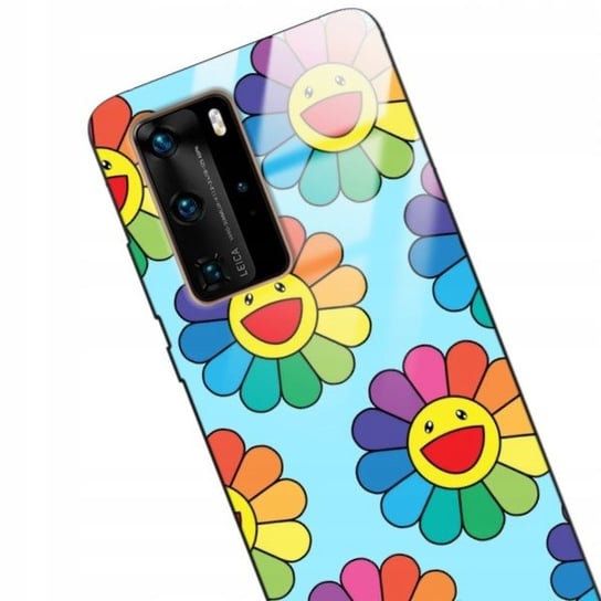 ETUI GLASS do HUAWEI P40 PRO Top HIPPIE STYL Wzory Funnycase