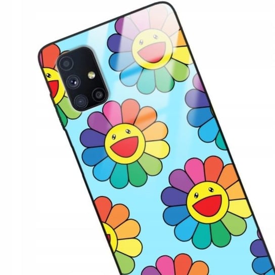 ETUI GLASS do SAMSUNG M51 Case HIPPIE STYL Wzory Funnycase