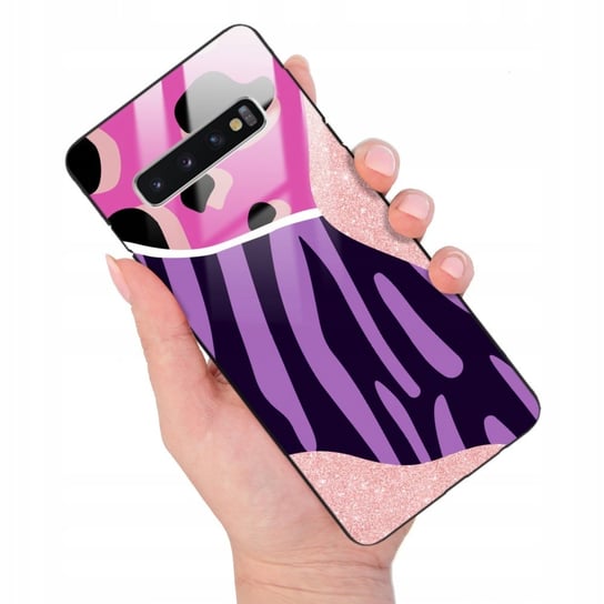 ETUI GLASS do SAMSUNG S10 PATCHES Łatki Top Wzory Funnycase