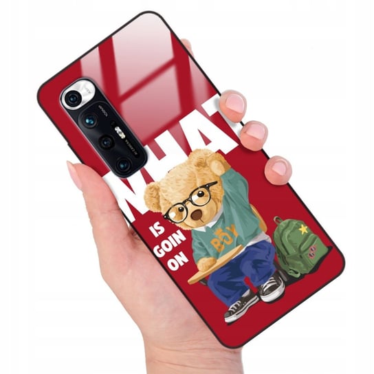 Etui GLASS do XIAOMI Mi 10s Pluszaki TEDDY4 Wzory Funnycase