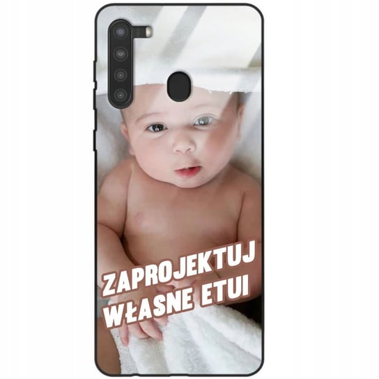 Etui GLASS KREATOR do SAMSUNG A21 Twoje Zdjęcia Funnycase