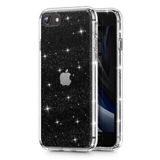 Etui Glitter do Apple iPhone 7 / 8 / SE 2020 / 2022 Clear 4kom.pl