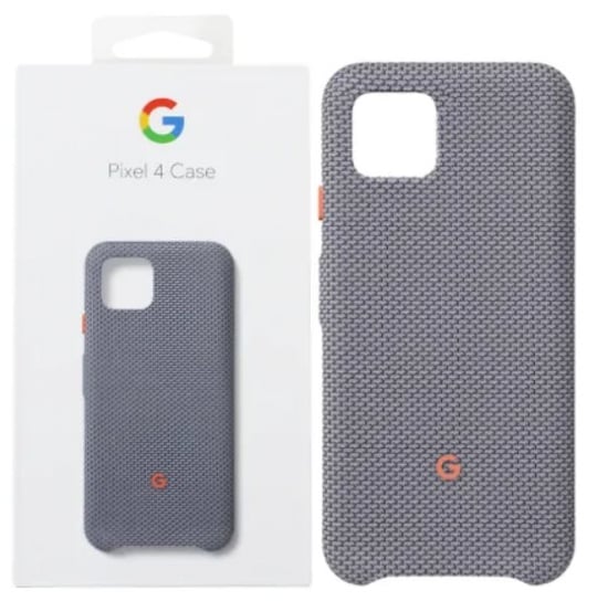 Etui Google Pixel 4 Fabric Case - Szare (Sorta Smokey) Google