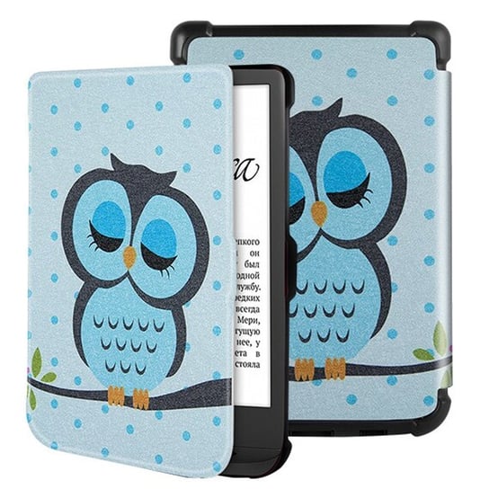 Etui Graficzne Do Pocketbook Lux 4/5 627/628 (Owl) PocketBook