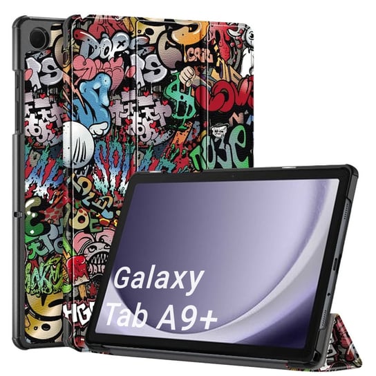 Etui Graficzne do Samsung Galaxy Tab A9 Plus 11 (Graffiti) Inna marka