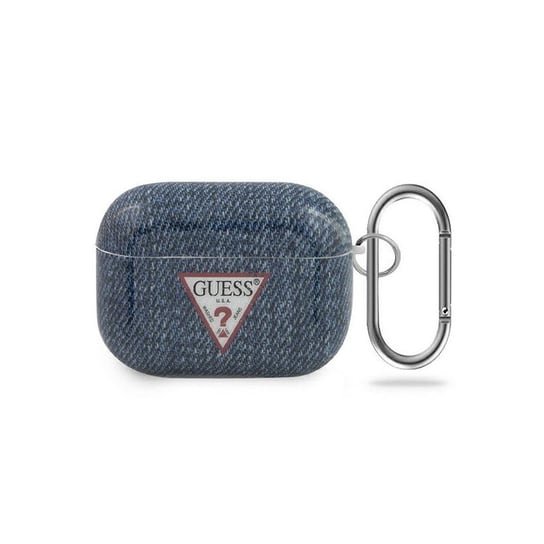 Etui Guess GUACAPTPUJULDB Apple AirPods Pro cover granatowy/dark blue Jeans Collection GUESS