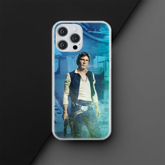 Etui Han Solo 001 Star Wars Nadruk pełny Niebieski Producent: Samsung, Model: A14 4G/5G Inna marka