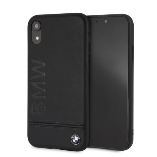 Etui hardcase BMW BMHCI61LLSB iPhone Xr czarny/black Signature BMW