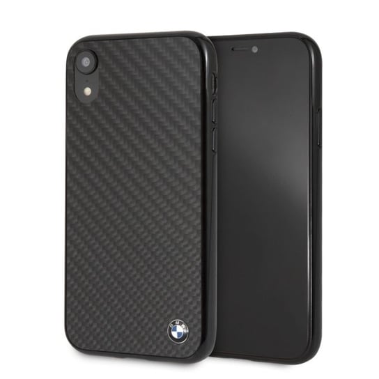 Etui hardcase BMW BMHCI61MBC iPhone Xr czarny/black Siganture-Carbon BMW
