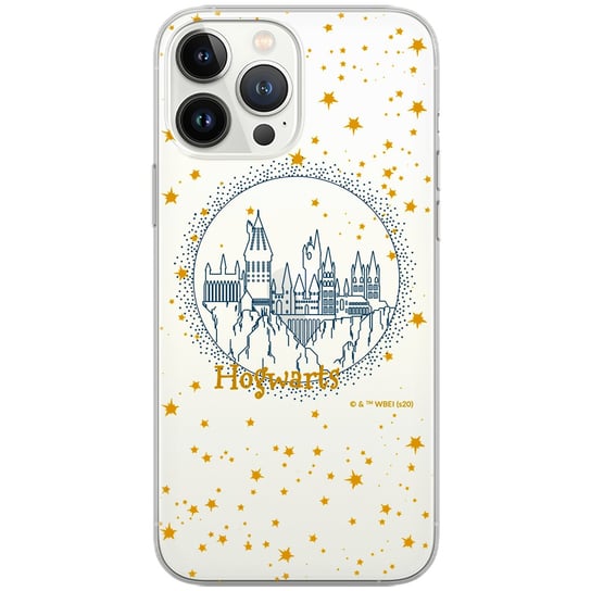 Etui Harry Potter dedykowane do Iphone 13 PRO MAX, wzór: Harry Potter 036 Etui częściowo przeźroczyste, oryginalne i oficjalnie licencjonowane ERT Group