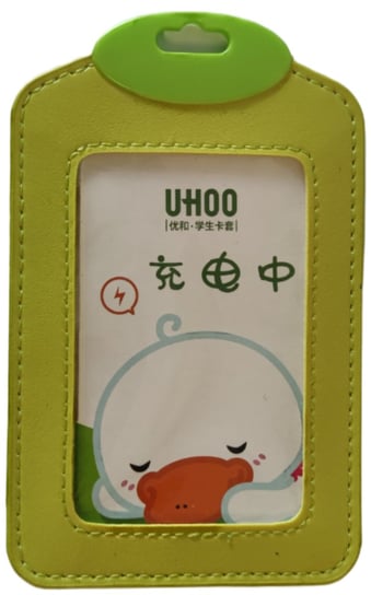 Etui Holder na kartę Smycz Duck eco pion Green ADVICE TECH