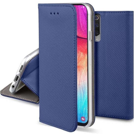 Etui HUAWEI HONOR MAGIC 4 LITE 5G Portfel z Klapką Flip Magnet granatowe Nemo