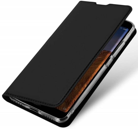 Etui HUAWEI P SMART 2020 z klapką Dux Ducis skórzane Skin Leather czarne Dux Ducis