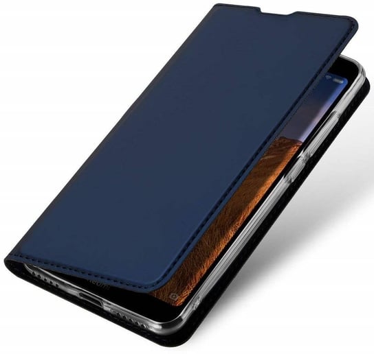 Etui HUAWEI P SMART 2020 z klapką Dux Ducis skórzane Skin Leather granatowe Dux Ducis