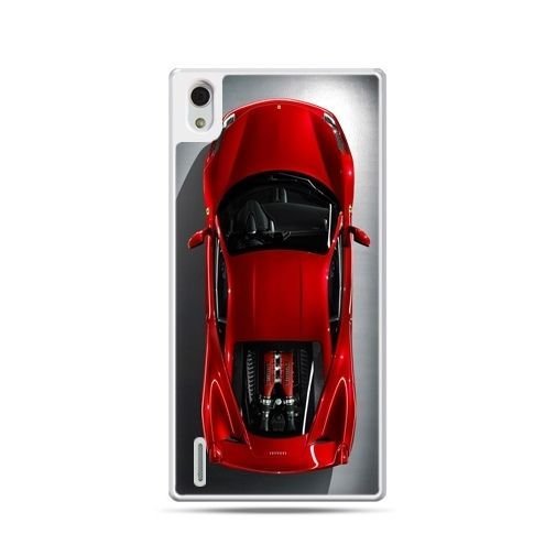 Etui, Huawei P7, czerwone Ferrari EtuiStudio