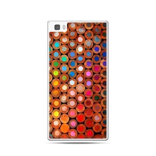Etui, Huawei P8, kolorowe kredki EtuiStudio
