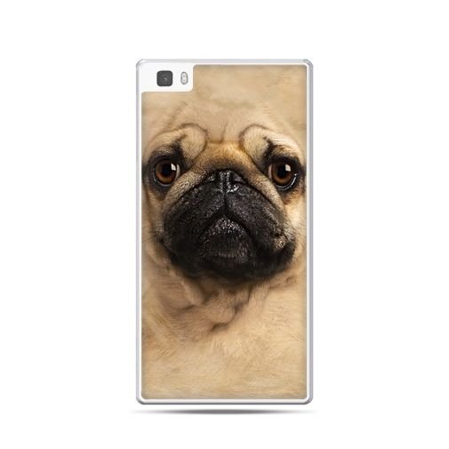 Etui, Huawei P8, pies szczeniak Face 3d EtuiStudio
