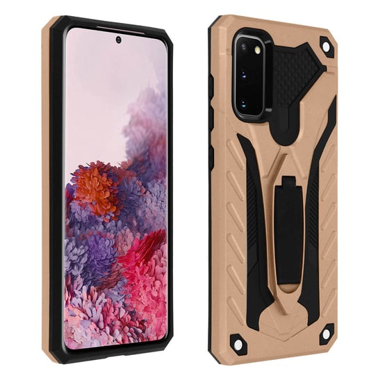 Etui Hybrid Protection Series do Samsunga Galaxy S20, Phantom, różowe złoto Avizar