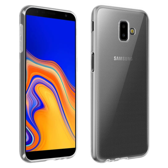 Etui i zabezpieczenie ekranu ze szkła hartowanego przezroczyste Samsung Galaxy J6 Plus Avizar