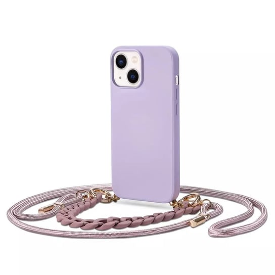 Etui Icon Chain do Apple iPhone 14 Plus Violet 4kom.pl