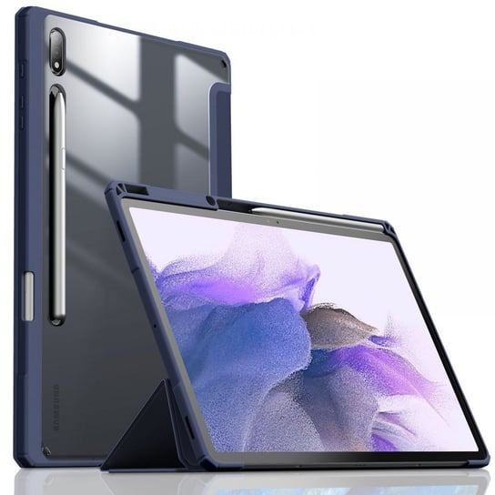 Etui Infiland Crystal Case do Galaxy Tab S7 FE 5G 12.4 Blue Infiland
