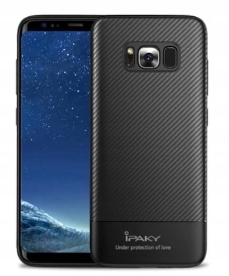 Etui iPaky Carbon Fiber Samsung Galaxy S8 czarny iPaky