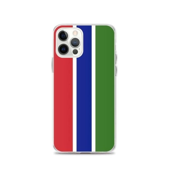 Etui iPhone 1 z flagą Gambii na iPhone'a 12 Pro Inny producent (majster PL)