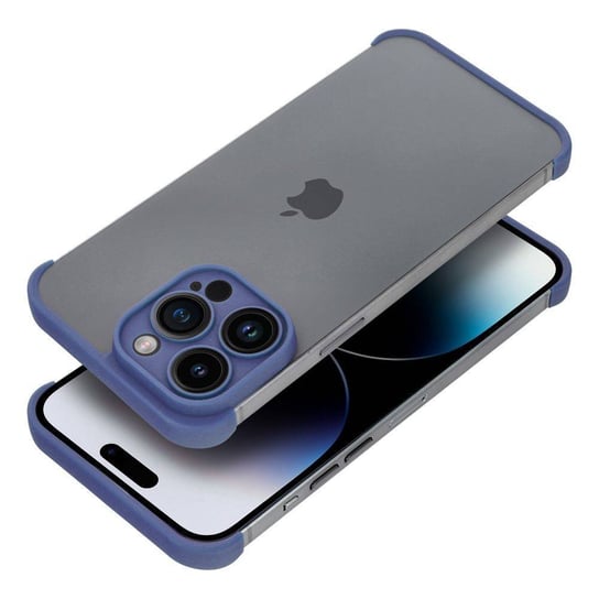 Etui Iphone 13 Pro Max Osłona Na Krawędzie I Obiektywy Niebieskie Inna marka