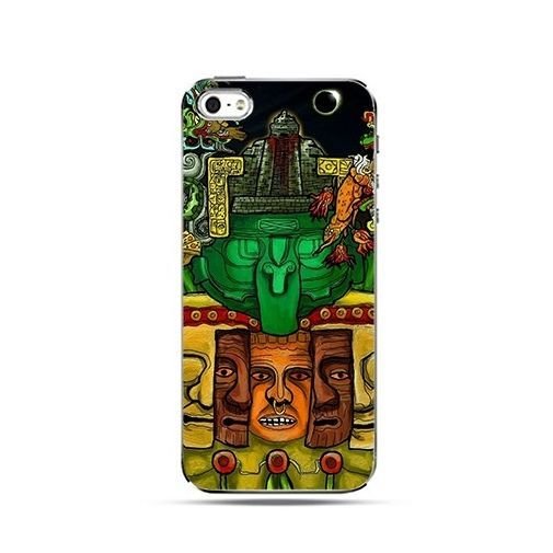Etui, iPhone 4s, 4, Azteckie maski EtuiStudio