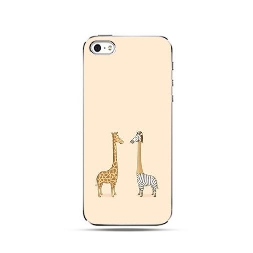 Etui, iPhone 4s, 4, dwie żyrafy EtuiStudio
