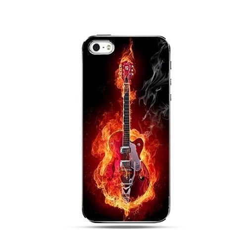 Etui, iPhone 4s, 4, gitara w ogniu EtuiStudio