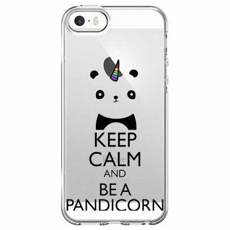 Etui, iPhone 5, 5s, Keep Calm… Pandicorn EtuiStudio