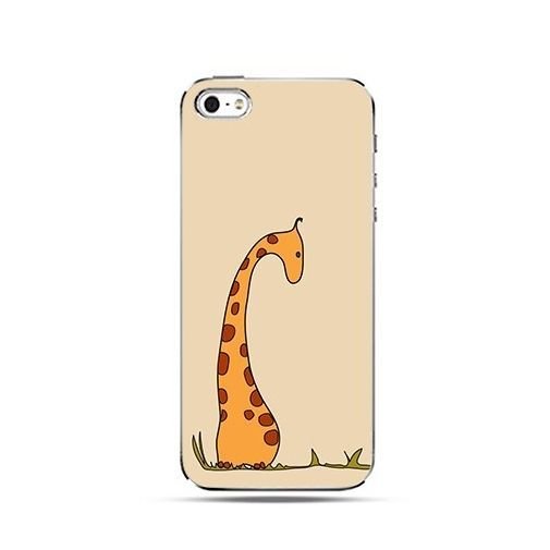 Etui, iPhone 5c, samotna żyrafa EtuiStudio