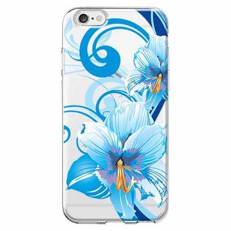 Etui, iPhone 6, niebieski kwiat północy EtuiStudio