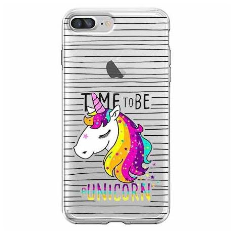 Etui, iPhone 7 Plus, Time to be unicorn, Jednorożec EtuiStudio