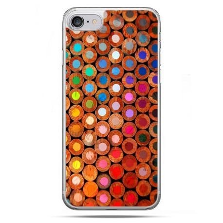Etui, iPhone 8, kolorowe kredki EtuiStudio