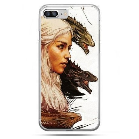 Etui, iPhone 8 Plus, Gra o Tron Daenerys Targaryen EtuiStudio