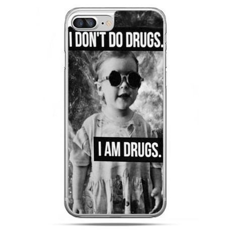 Etui, iPhone 8 Plus, I don`t do drugs I am drugs EtuiStudio