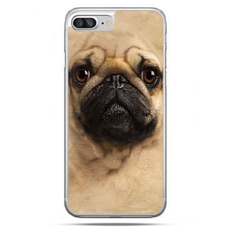Etui, iPhone 8 Plus, pies szczeniak Face 3d EtuiStudio