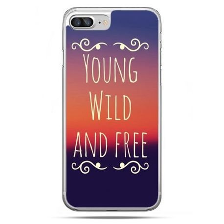 Etui, iPhone 8 Plus, Young wild and free EtuiStudio